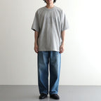 NOT-PRINCE 88/12 Print Tee WIDE #HeatherGrey×Fade/Grey-PT [bROOTS25S36S26B]