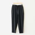 COCOON WIDE EASY PANTS #CHAMBRAY BLACK [M25C12PT03C]
