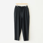 COCOON WIDE EASY PANTS #CHAMBRAY BLACK [M25C12PT03C]