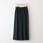 Cotton Linen Poly Pencel Skirt #Charcoal [NEP-SS2632]