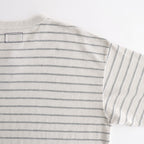 Garment Dyed Jacquard Field Tee #Stone [N26SH039]