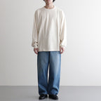 Co/Silk Nep Tee L/S #Ivory [BHS26S031]
