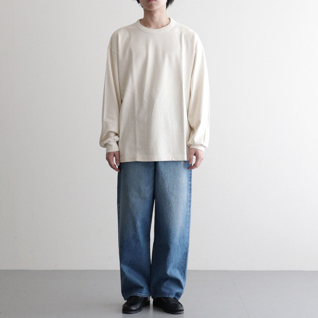 Co/Silk Nep Tee L/S #Ivory [BHS26S031]