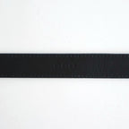 SLIDE BUCKLE BELT #BLACK [AC-16-C-CALF-5]