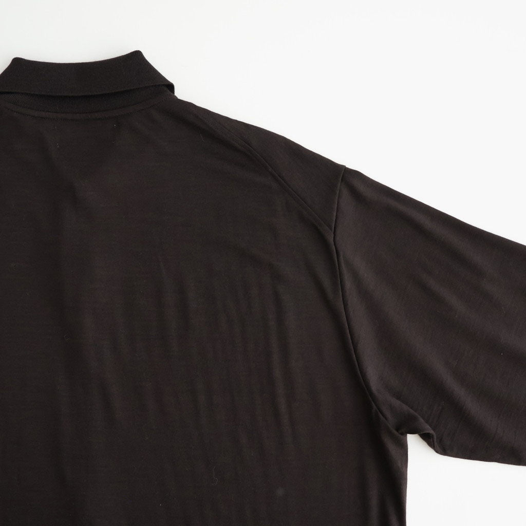 SHIRT CARDIGAN #DARK BROWN [M26C15CS01C]