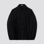 WAXED CLOTH FIELD COACH JACKET #INK BLACK [PMAW-OT04]