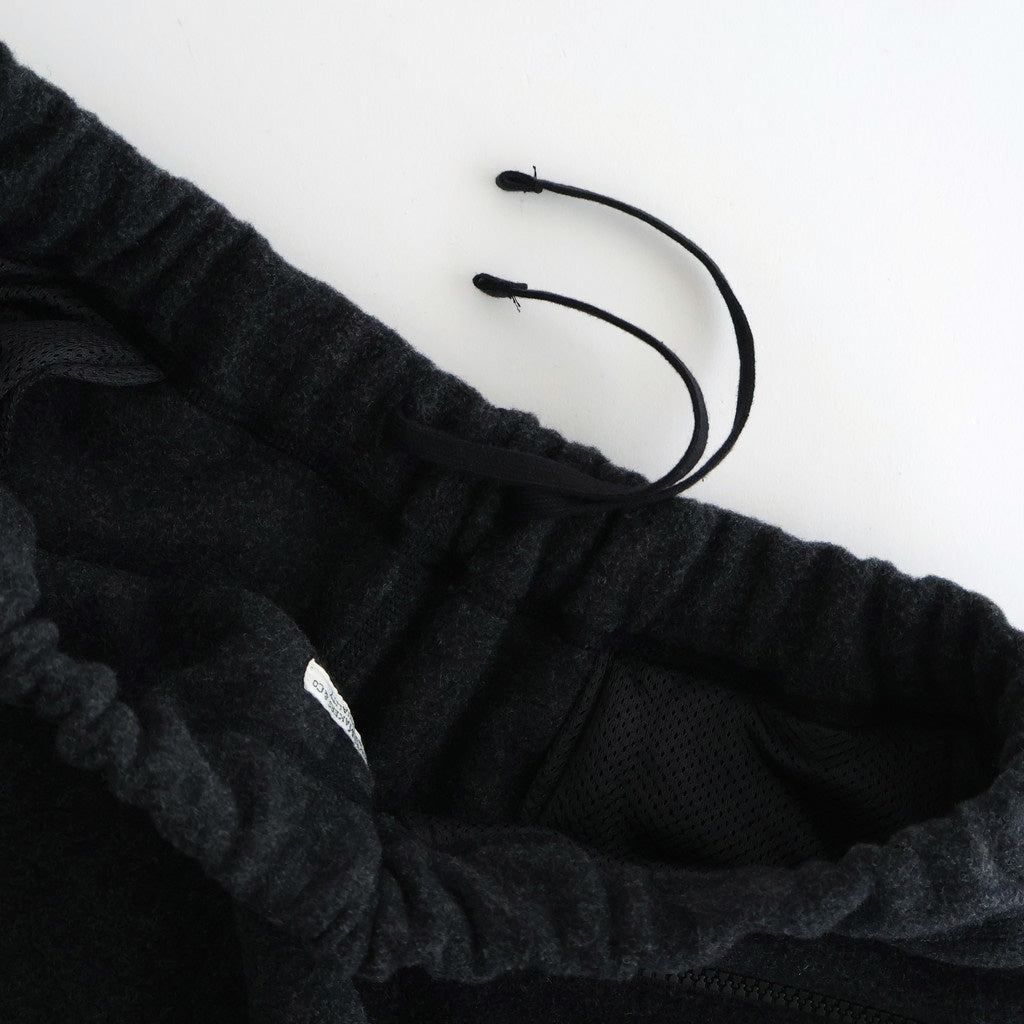 ATHLETIC FLEECE PANTS #CHARCOAL [PMAU-CPT01]