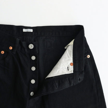 CLASSIC JEANS (WIDE) #BLACK [PM-301]