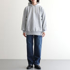 Hooded Sweatshirt #Heather Gray [S26FH079]