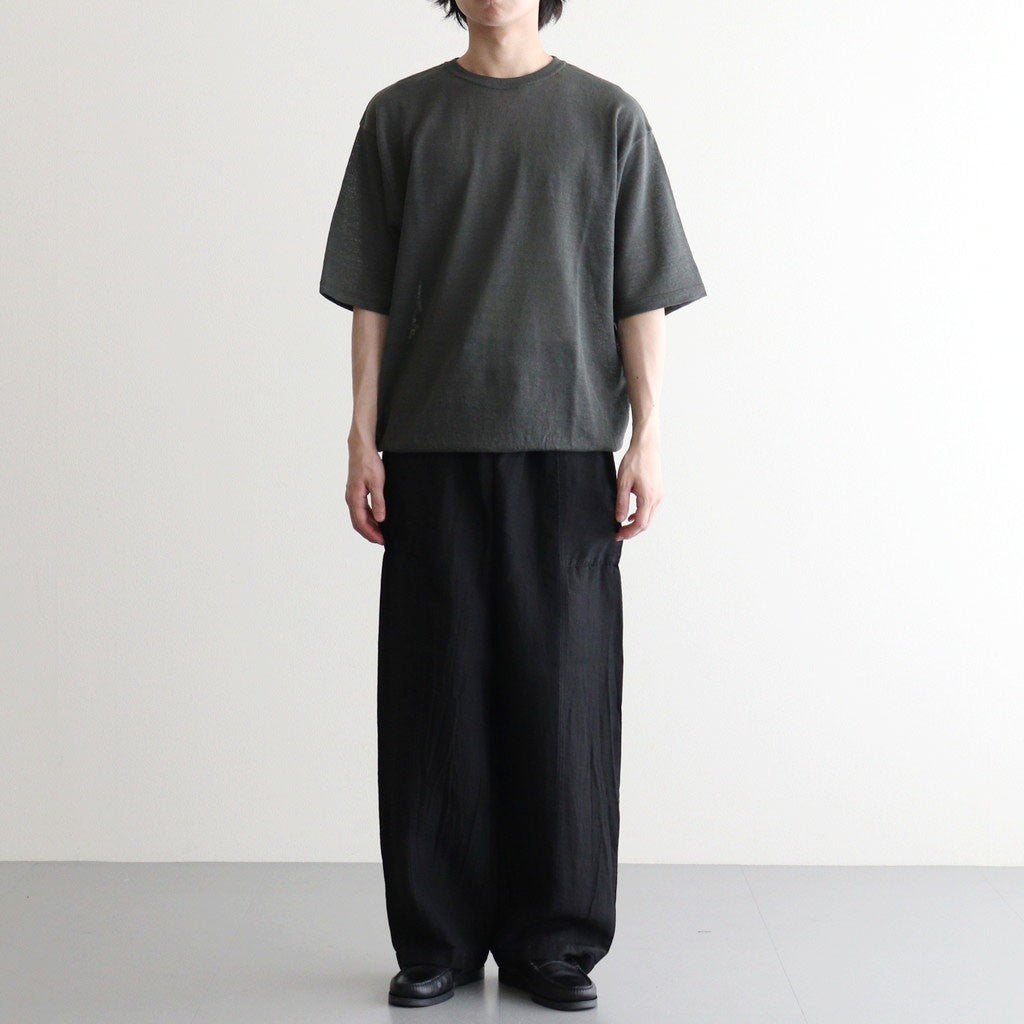 HEMP BROWSING T-SHIRT #GRAY [BN-26SM-079]