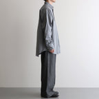 WIDE LEG EASY PANTS #HERRINGBONE [M25C12PT02C]