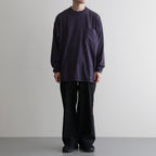 OOAL L/S Pocket Tee #Vintage Navy [S26ST015]