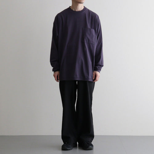 OOAL L/S Pocket Tee #Vintage Navy [S26ST015]
