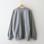 Crew Neck Sweat #Heather Gray [S25SH011]
