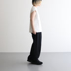 Cotton Jersey Sleeveless Tee #Ivory [N25SH059]