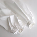 BOURRIENNE COTTON TYPEWRITER RUFFLE BL / NAMI #WHITE [16851 50110]