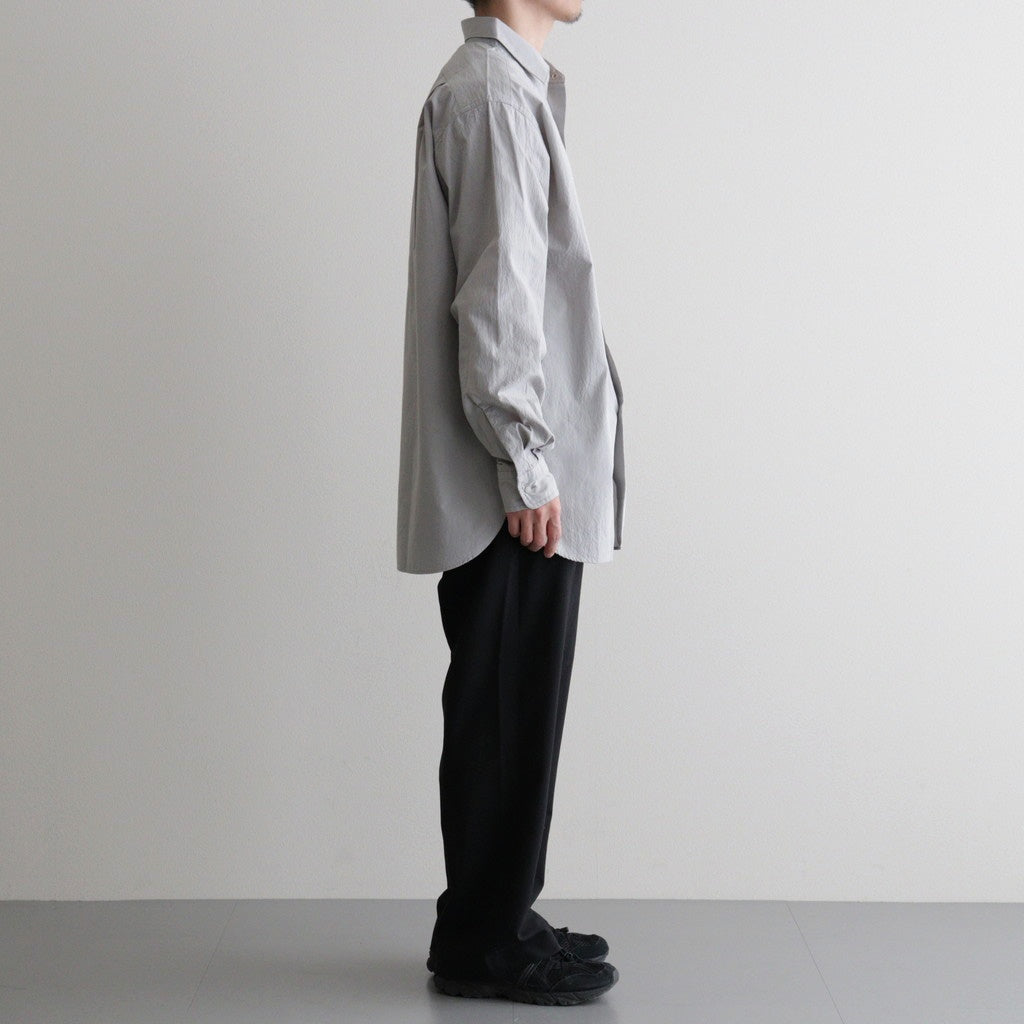Regular Collar Wind Shirt #Gray [S26SG082]