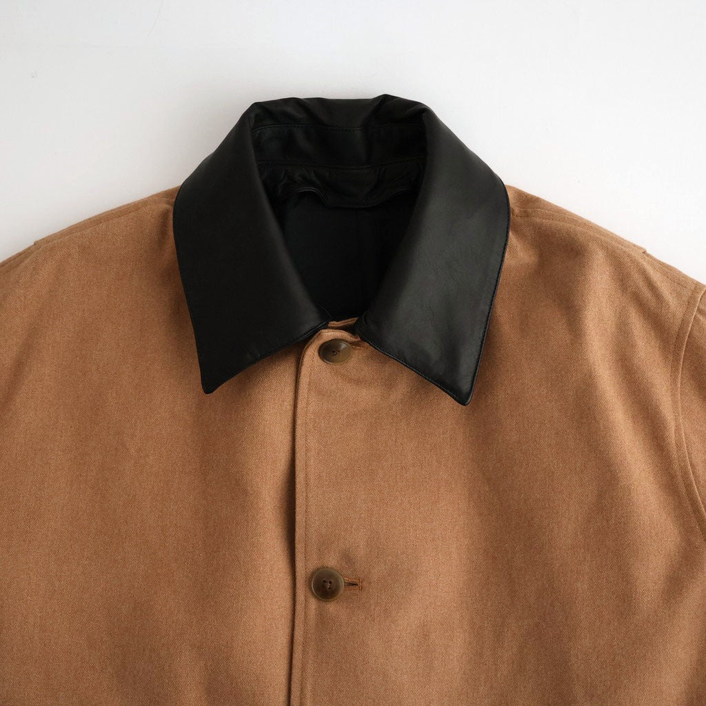 CHASSEUR JACKET #NATURAL BROWN [A26C08BL01C]