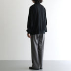 REGULAR FIT STRAIGHT TROUSERS #GRAY [M26C06PT02C]