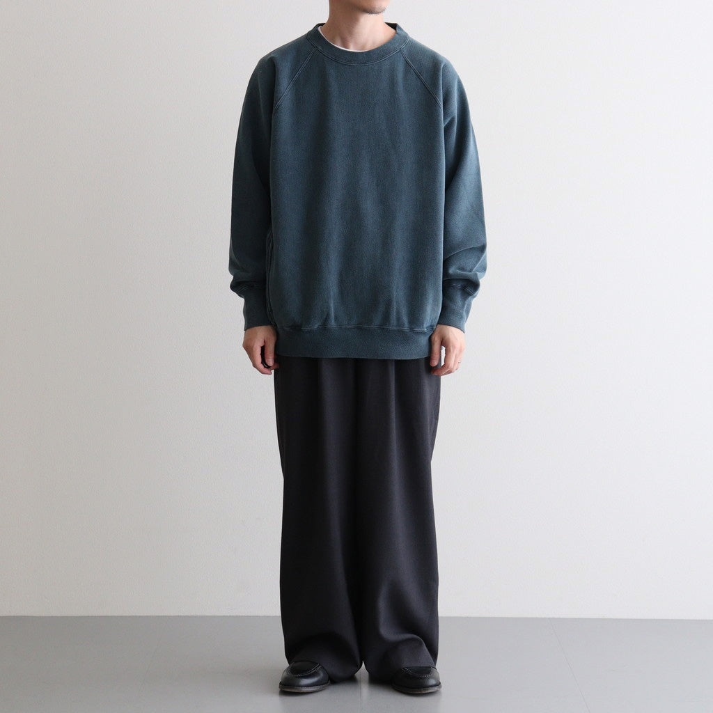 FADE COLOR JUMBERCA URAKE CREW NECK #FADE NAVY [BN-25FM-033]