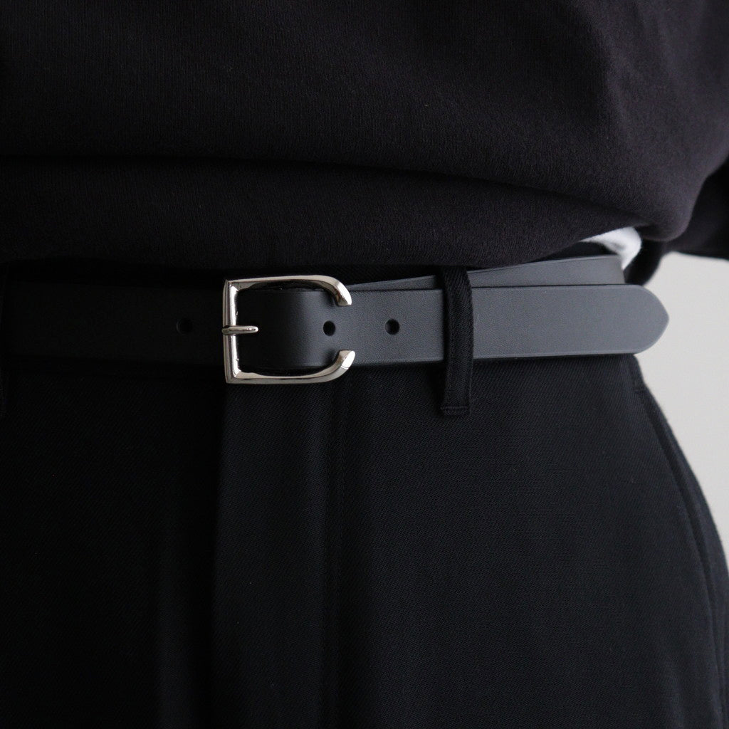APROVEITER LEATHER BELT #BLACK