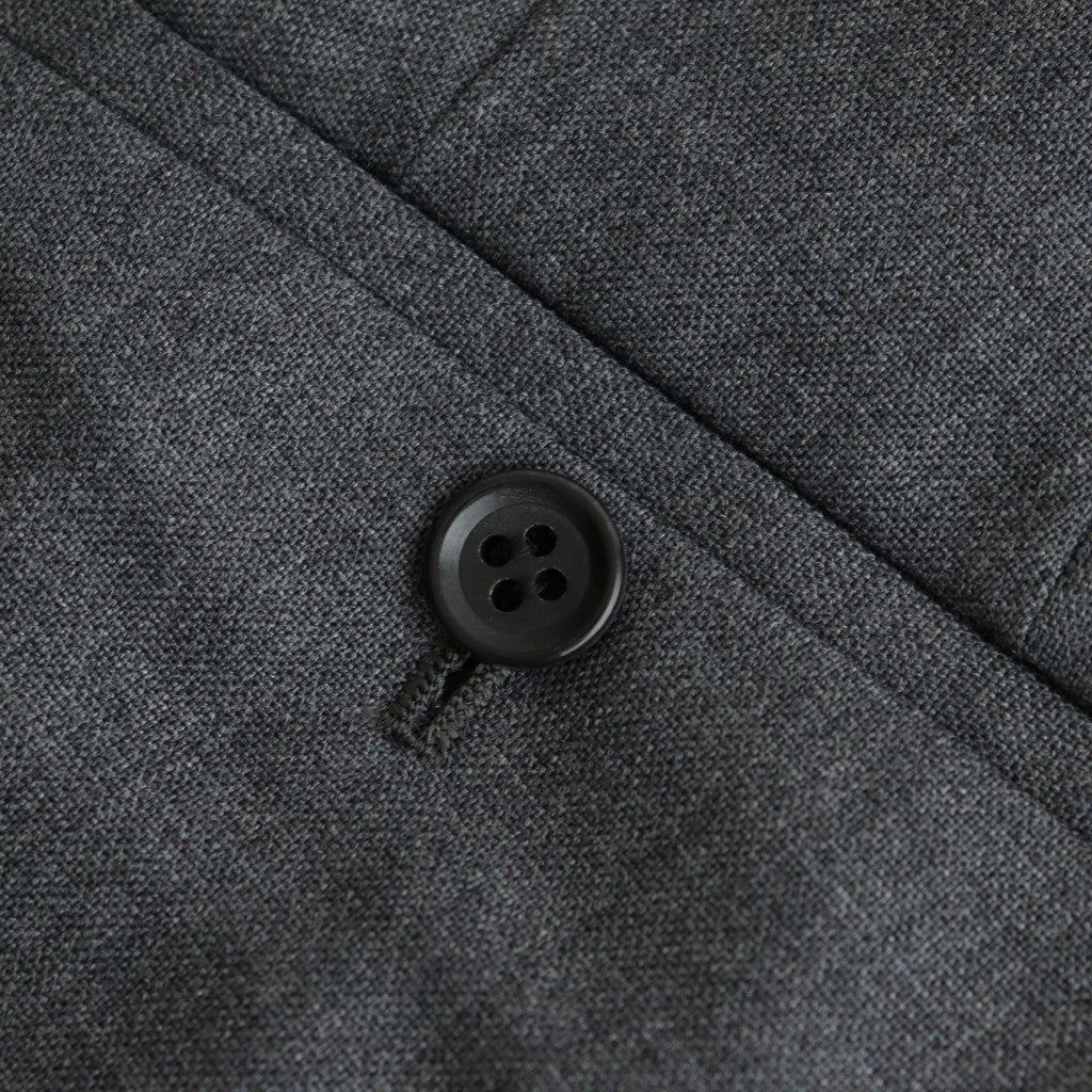 Wool Tuckless Waide Trousers #MIX GRAY [NEP-SS2502M]