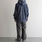 Hooded Pullover Sweat #Heather Navy [S25SH012]