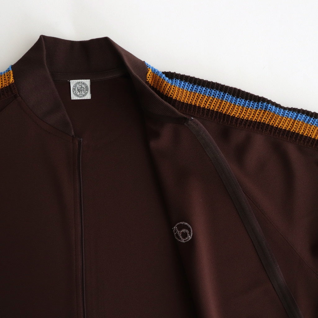 TRACK JACKET JERSEY #D.BROWN [DNS25B02]