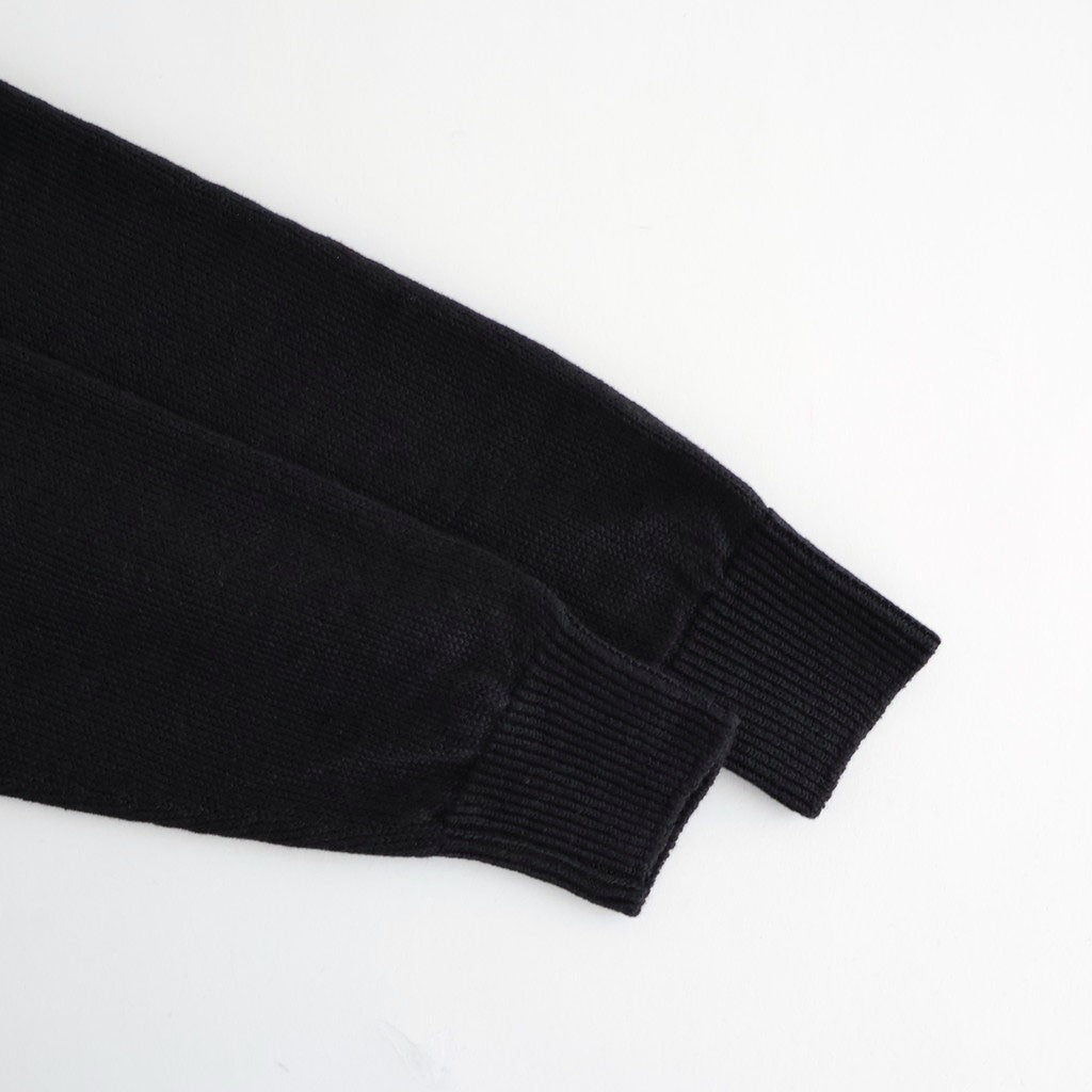 WASHED HIGH COUNT LINEN SKIPPER #BLACK [BN-26SL-015]
