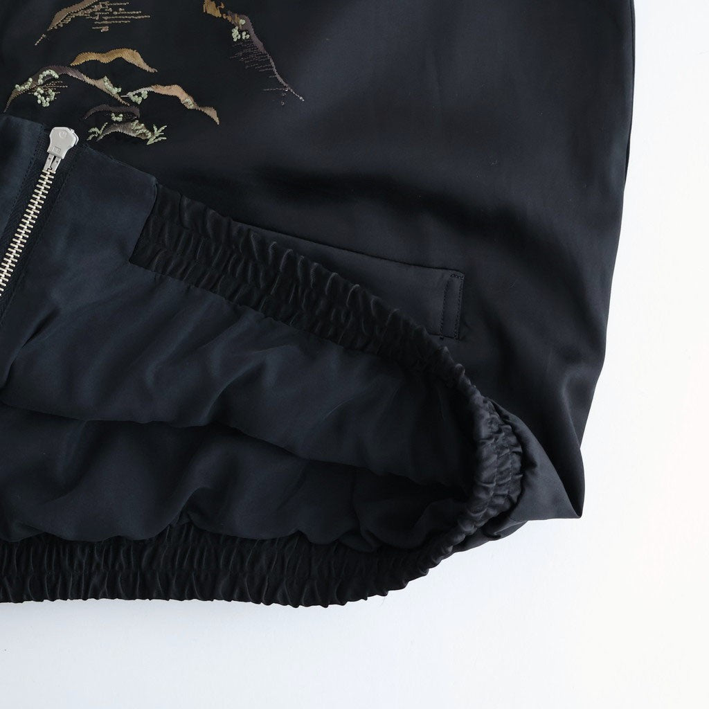 STUNNING RAYON SOUVENIR JACKET #ONYX [261OJ-JK25]