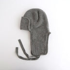 KNIT FLIGHT CAP - UNRULYBOY #GRAY [X01015]