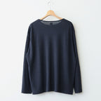 NORMANDY LINEN BASQUE SHIRT #NAVY [BN-26SM-072]