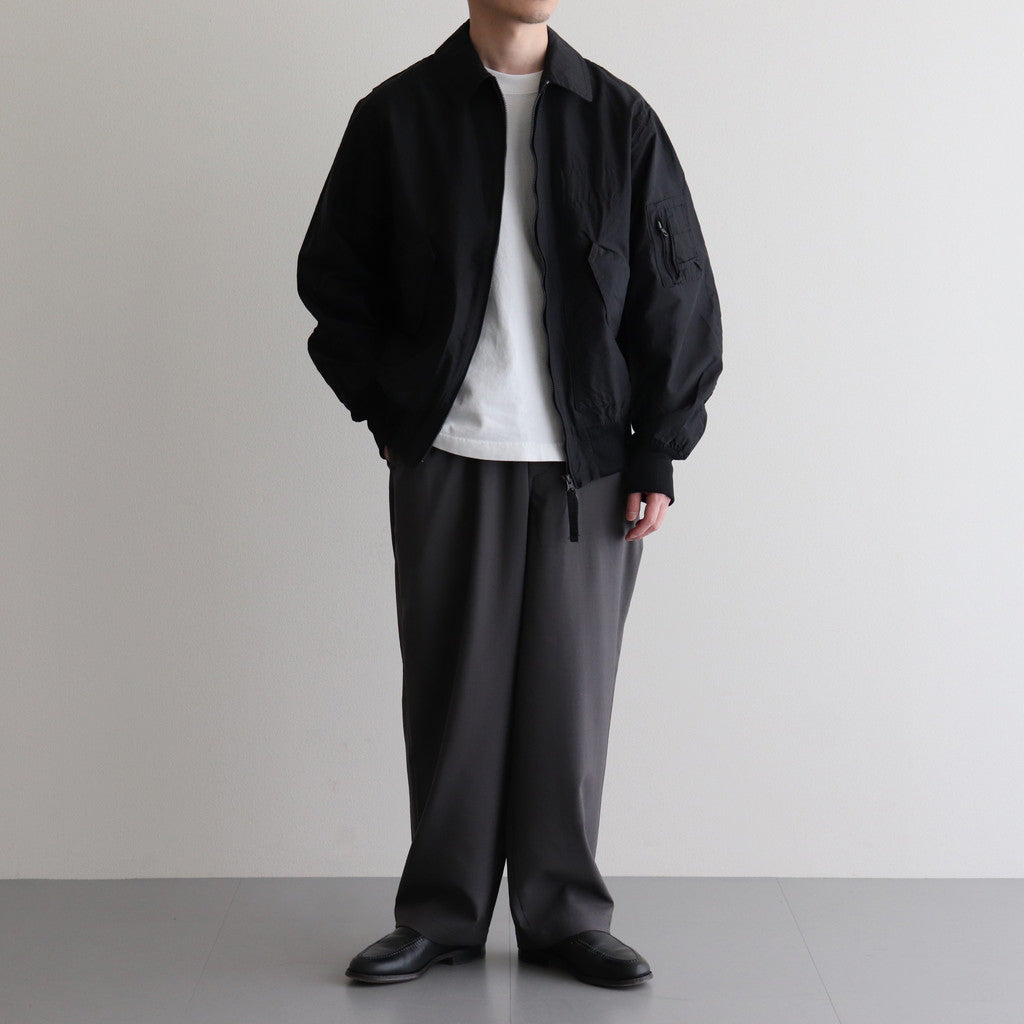 COCOON WIDE EASY PANTS #M.GRAY [M25A12PT01C]