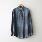 COMFORT FIT SHIRT #BLUE CHECK [A26C17SH02C]