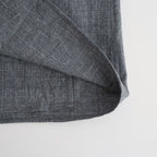 Mix Heather Cotton Wrap Belted Skirt #HeatherCharcoal [BHSW26S7HEG]