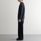 BABY ALPACA KURUMI TENJIKU V CARDIGAN #CHARCOAL [BN-25FM-059]