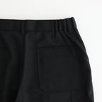WIDE CARPENTER PANTS II #BLACK [A25C06PT03C]