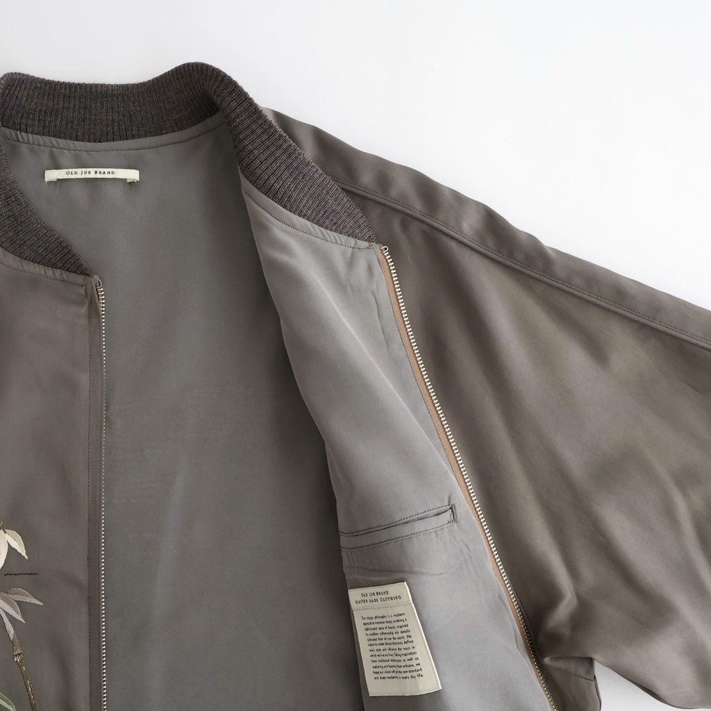 STUNNING RAYON SOUVENIR JACKET #MOREL [261OJ-JK25]