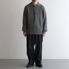 SOLIS COTTON TROUSERS - RIGID DENIM #INDIGO [HV501001]