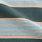 BORDER SS TOP #FOREST x S,BROWN [PMAV-CS04]
