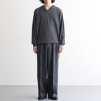 BABY WOOL V NECK #GRAY [BN-26FM-041]