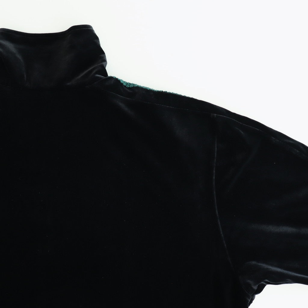 TRACK JACKET VELOURS #BLACK [DNA25B03-B]