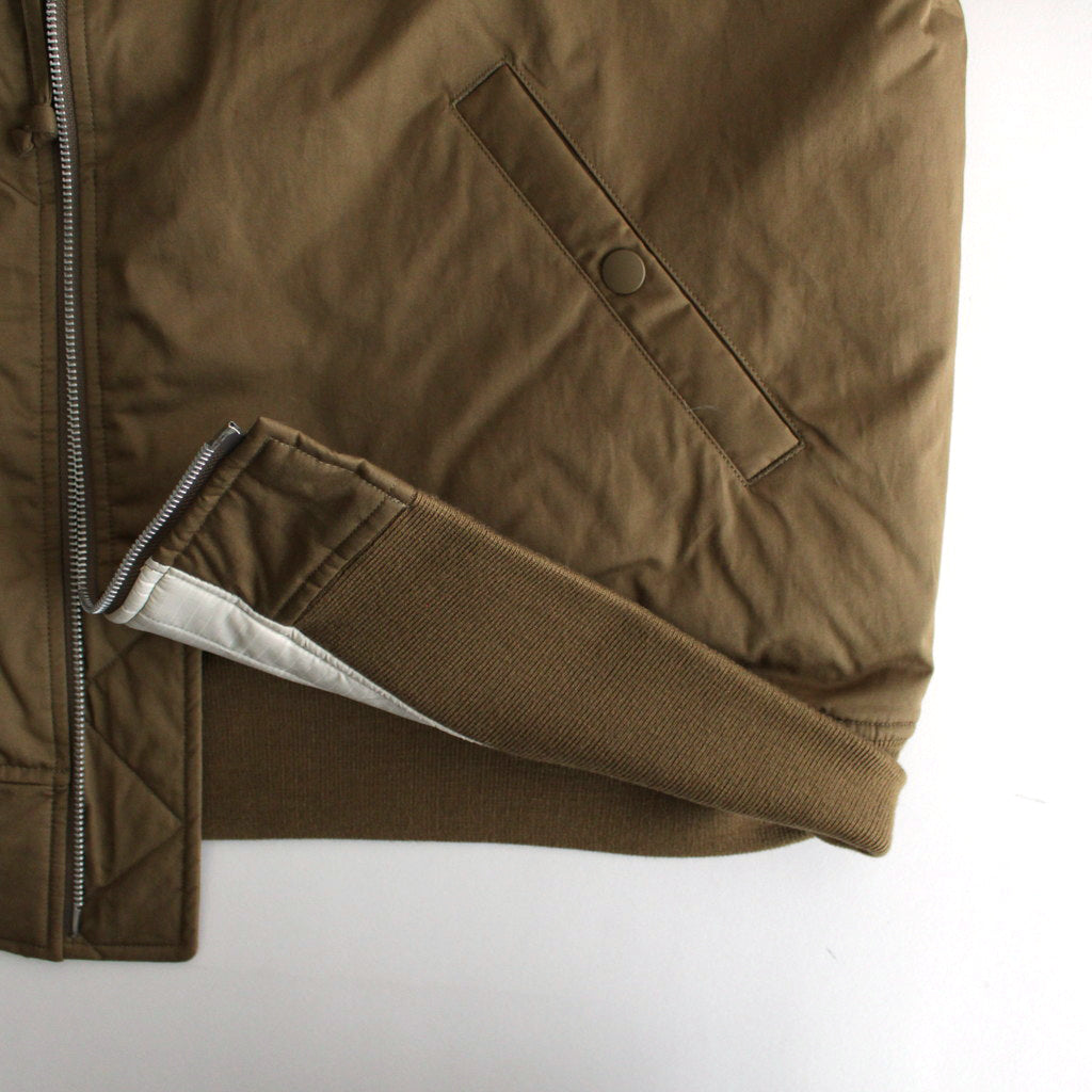 Insulation Varsity Jacket #Light Brown [S24FY020]