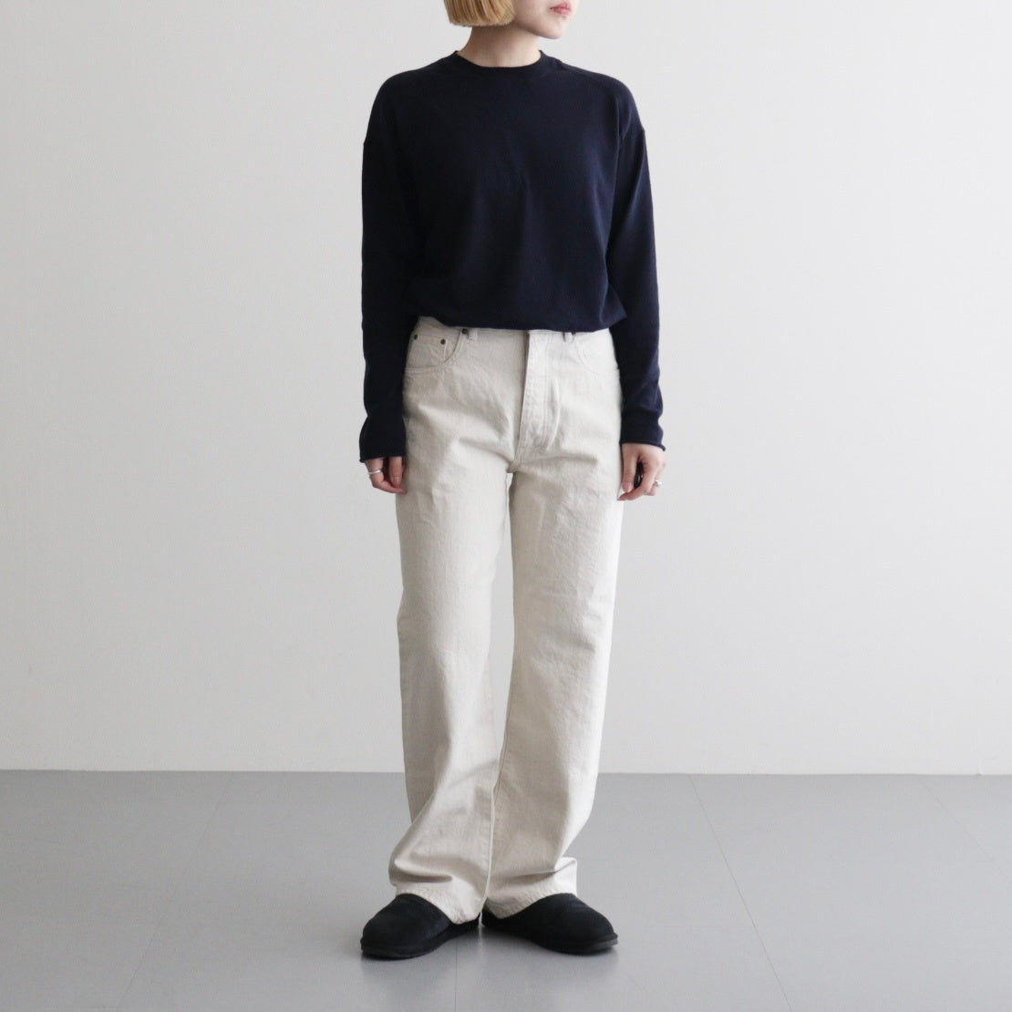 CO/HE PURE STRAIGHT DENIM #UN DYED [26S-BIS-PT05] - Diffusion 三重