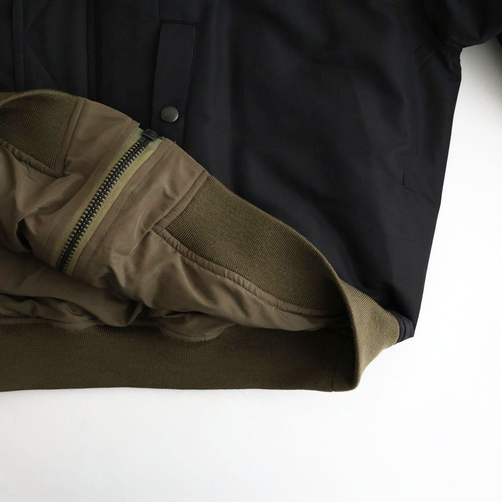 Poly-Silk Twill Modified MA1 #Khaki [BHS26F026]