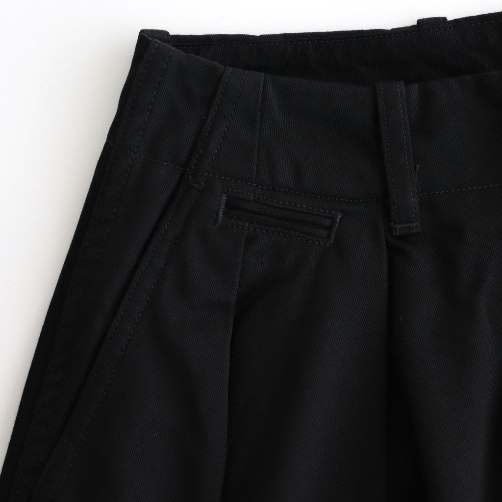 Chino Skirt #Black [SUES400]