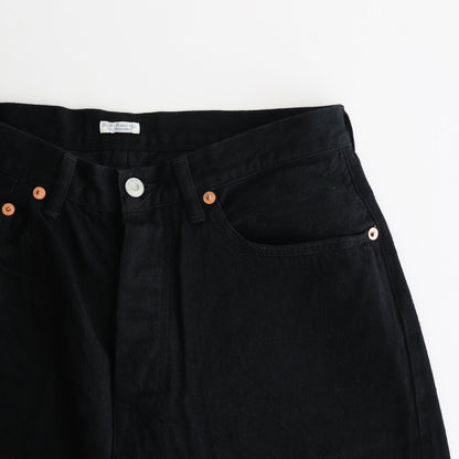 CLASSIC JEANS (WIDE) #BLACK [PM-301]