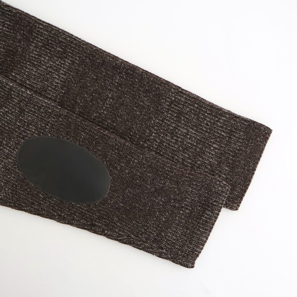 BLENDED KEMPI WOOL RAPEL CARDY #BARK [252OJ-KN03]