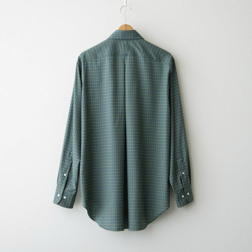 REGULAR FIT DRESS SHIRT #GREEN CHECK [A26C11SH01C]