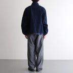 Indigo Field Track Jacket #Indigo [N25SA022]